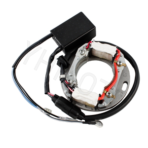 Yhmoto ขดลวดจุดระเบิดของรถจักรยานยนต์ชิ้นส่วนเครื่องกำเนิดสเตเตเตอร์สำหรับ Suzuki RM250 Kawasaki KX250 2จังหวะ - Product Image 2