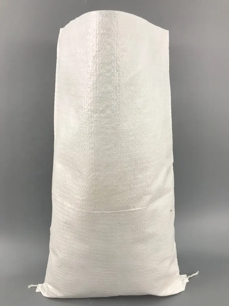 China Supplier Eco Friendly PP Woven Sack Plastic Packaging 50kg Polypropylene Laminated PP Woven Bag for Seeds Grain Rice Flour