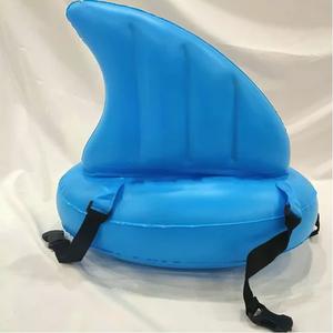 Aide à l'apprentissage de la natation pour enfants en piscine d'été, flotteur de natation gonflable en forme d'aileron de <span class=keywords><strong>requin</strong></span>, maillot de bain, <span class=keywords><strong>bouée</strong></span> - Product Image 4