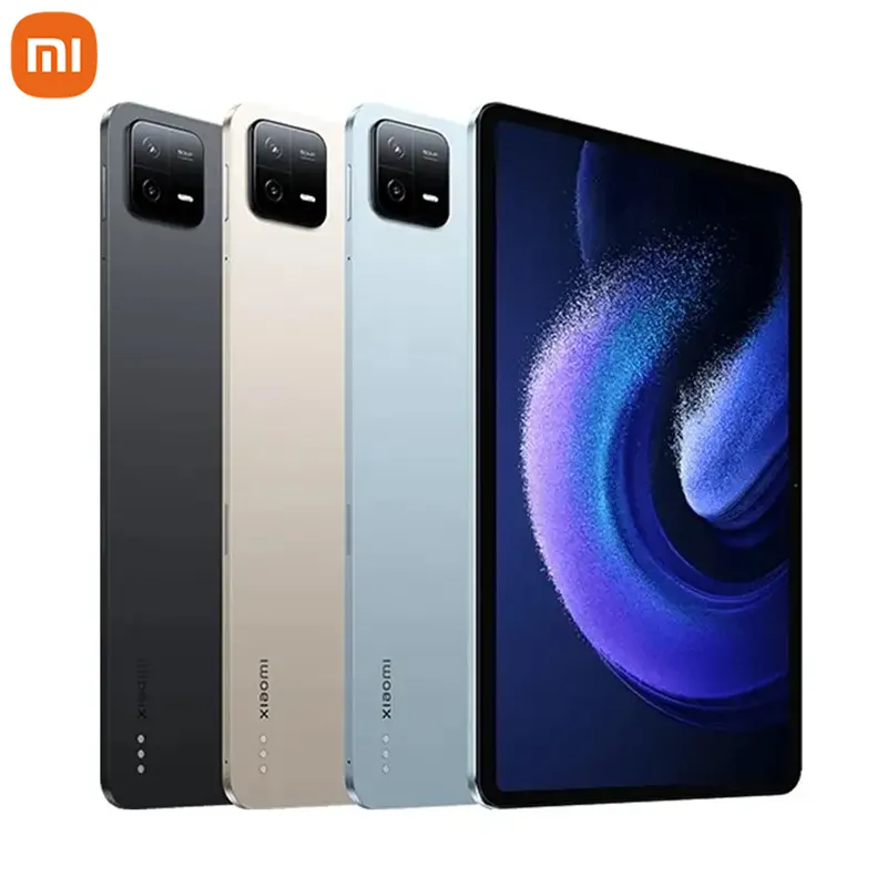 Xiaomi Mi Pad 6 küresel sürüm 6 + 128GB Snapdragon 870 işlemci 144Hz 8840 hd mAh 33W hızlı şarj Tablet