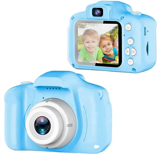 FHD Picture Games Cute Design Children Action Camera Video Recorder Dual Lens 1080P Kids Digital Camera