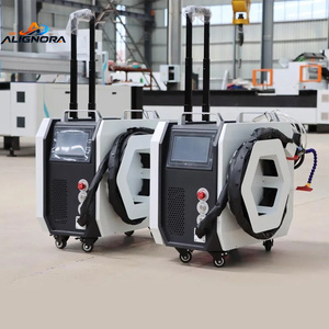 100W 200W 300W 500 Watt Pulsed Fiber Laser Cleaning Machine Laser Pulse Cleaning Machine - Product Image 1