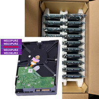 WD20PURX Purple 2TB Überwachungs-Festplatte SATA 6Gb/s Schnittstelle 5400 U/min 64MB Cache 24/7 Zuverlässigkeit NVR DVR CCTV Sicherheitssystem