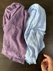 Échantillon gratuit paquet de 0-400kg chiffons de coton de couleur usagés chiffons de coupe vêtements usagés chiffons mélangés - Product Image 3