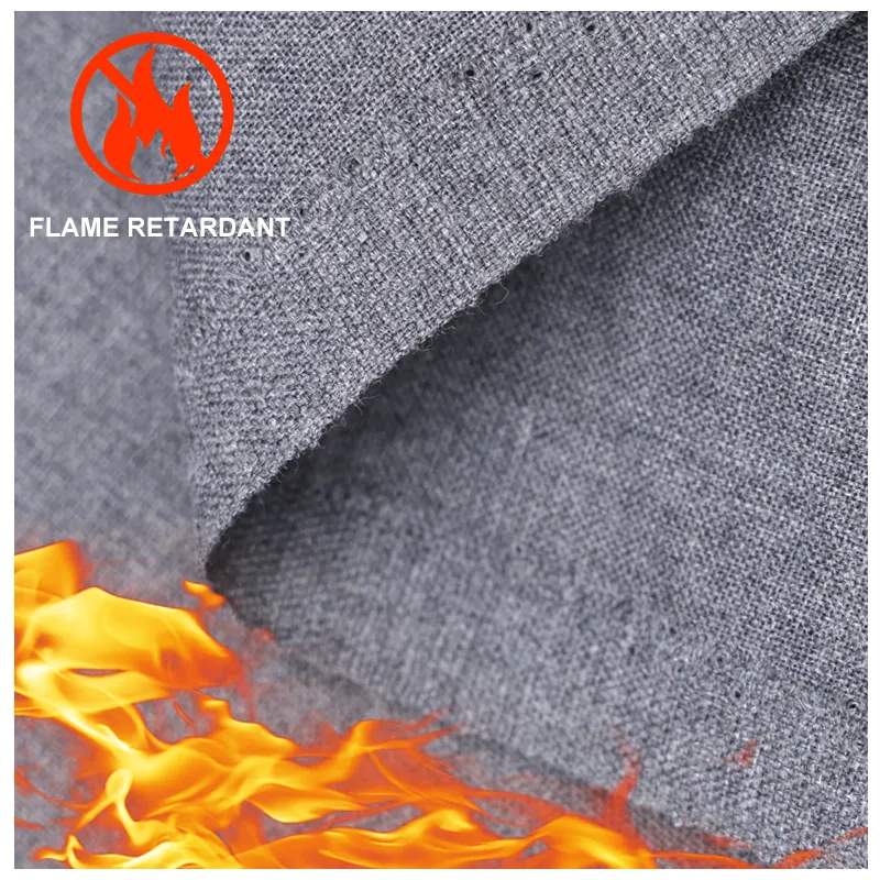 Tessuto Kevlar resistente al fuoco 120gsm 50 Lenzing FR intrinsecamente ritardante di fiamma tessuto aramidico
