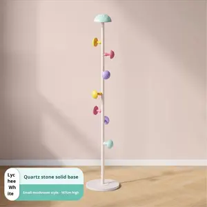 <span class=keywords><strong>Appendiabiti</strong></span> da Terra Multifunzionale a Forma di Fungo in Metallo per Camera da Letto delle Bambine - Product Image 5