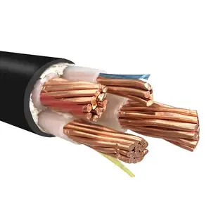 Cable blindado eléctrico CU XLPE de bajo voltaje 4x16mm2 4x50mm2 4x70mm2 4x95mm2 4x120mm2 4x150mm2