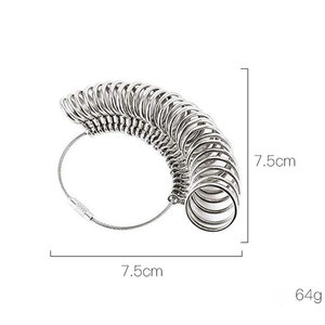 UK US Professionele meetinstrument voor ringen, ringmaatmeter voor doe-het-zelf sieraden, meetgereedschapset - Product Image 5