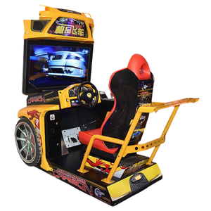 Besoin de vitesse Super Racing Arcade Machine jeu de <span class=keywords><strong>volant</strong></span> à jetons anglais - Product Image 3