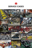 Cage de musculation multifonctionnelle réglable en acier, rack à squats, équipement de musculation pour salle de sport, personnalisable pour machine Smith