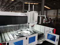 Machine de perçage, de taraudage et de fraisage à portique mobile entièrement automatique CNC, fournie directement par l'usine