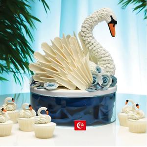 Separadores de <span class=keywords><strong>Pastel</strong></span> Acrílicos de 6'', 8'', 10'', Soporte para <span class=keywords><strong>Pastel</strong></span> Transparente, Elevador de <span class=keywords><strong>Pastel</strong></span> Redondo de 3 Niveles, Caja para Bodas, <span class=keywords><strong>Cumpleaños</strong></span> y Fiestas - Product Image 4