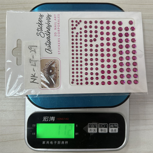 3D Eyes Face Makeup temporaneo tatuaggio autoadesivo bellezza AB Color gioielli adesivi Festival Body Art decorazioni unghie diamante - Product Image 6