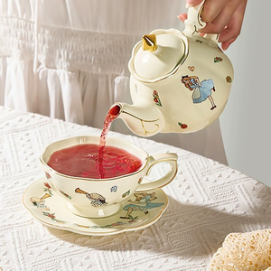 Juego de Tazas de Té de Cerámica con Forma de Torre <span class=keywords><strong>Eiffel</strong></span>, Estilo Europeo Romántico, Ecológico, para <span class=keywords><strong>Café</strong></span> y Té, Marca SYL - Product Image 3