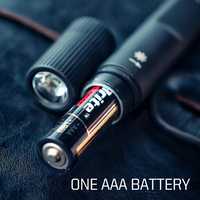 Stylo multifonction EDC - Lampe torche Baton Q2 LED avec couteau EDC et clip de poche pour trousse d'urgence (ID1011-CP)