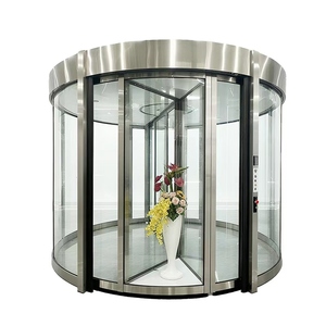 Klein Klein Krd-01 Bibo Portes tournantes de sécurité de haute qualité pour entrée d'hôtel, porte tournante automatique pour hall d'entrée - Product Image 1