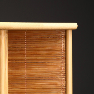 Support à tasses en bambou avec support, style chinois traditionnel, égouttoir de cuisine multifonctionnel pour le rangement des tasses à thé - Product Image 4