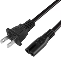 Cordon d'alimentation de console secteur de remplacement de 1.5m pour PS2 PS3 PS4 Slim PS5 Xbox One Series S X