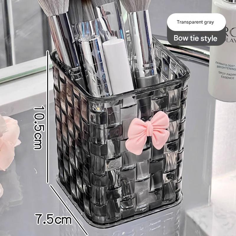 Transparent gray-with bow