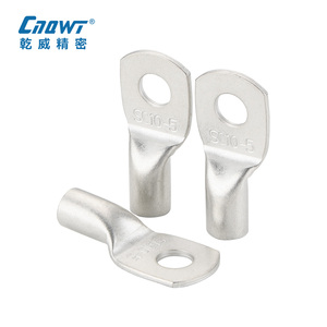 Borne à fourche tubulaire en cuivre série SC pour automobile, 1,25 mm x 35 mm, plaquée étain, 250 V, pour soudage - Product Image 2