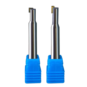 CNC Sıkıştırmalı Freze Ucu İki Kanallı 6mm Kalay Kaplı Karbür 60HRC Ahşap İşleme Frezesi Kontrplak Kompozit Ahşap Kesimi için ODM OEM Özelleştirilmiş - Product Image 1