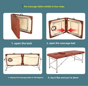 เตียงนวดแผนไทยดีไซน์ร่วมสมัยจากโรงงานโดยตรง สำหรับใช้ในบ้าน ร้านเสริมสวย โรงพยาบาล เฟอร์นิเจอร์โซฟาสำหรับนวด - Product Image 2