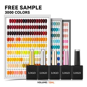 JTING - Suministros de Arte de Uñas al por Mayor, 3000 Colores de Esmalte de Gel, Diseño Personalizado OEM, Esmalte de Uñas de Marca Privada, Botella Cuadrada, Gel UV - Product Image 1