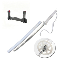 Épée de cosplay BLEACH Anime Zanpakuto Sode No Shirayuki Kurosaki Ichigo, accessoires d'armes, support de couteau offert