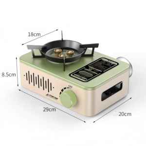 STARCAMP 3200W 야외 미니 휴대용 솔로 배낭 하이킹 캠핑 부탄 커피 가스 스토브 가스 버너 - Product Image 3