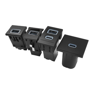 Cargador de coche para Volkswagen Ford Focus Tipo C, puerto único QC3.0, carga rápida, 12V, material ABS - Product Image 1