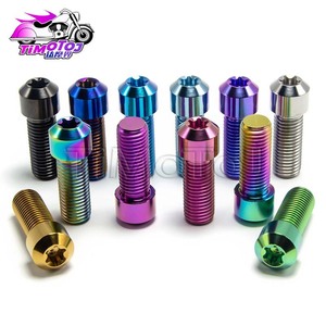 Tmj hợp kim titan hình lục giác bên trong hình lục giác 16 đầu M10 * 1.5*15-60 vít gương chiếu hậu để sửa đổi xe máy - Product Image 3