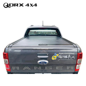 Copertura Tonneau in alluminio nero personalizzato per <span class=keywords><strong>accessori</strong></span> <span class=keywords><strong>ford</strong></span> <span class=keywords><strong>Ranger</strong></span>, facile da montare, servizio OEM - Product Image 3