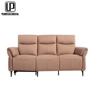 Juego de Muebles Reclinables de Cuero de Diseño Moderno y Lujoso, Estilo Europeo y Americano - Product Image 4