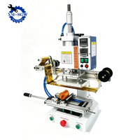 Machine de marquage à chaud pneumatique incurvée SGW, machine de marquage à chaud de bureau pour bouteilles rondes, machine de marquage à chaud pour flacons cosmétiques, gobelets en plastique