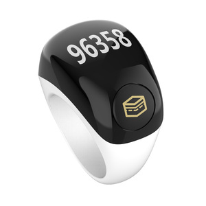 Anillo Digital Musulmán para Tasbih, Contador de Oraciones, Anillo Electrónico Inteligente con Alarma de Azan, Reloj Islámico - Product Image 4