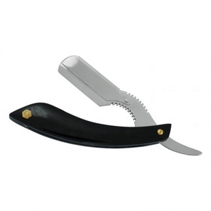 Gray Rocks Rasoir professionnel à bord droit en acier inoxydable de haute qualité avec service OLED avec logo personnalisé - Product Image 1