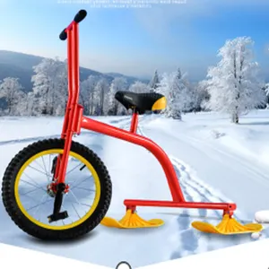 Bambini r wheel winter snow sport slitta scooter bambini motoslitta snow bike per l'inverno
