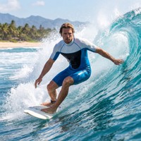 Combinaison de plongée courte en néoprène 3 mm avec fermeture éclair dorsale pour hommes adultes, surf, plongée sous-marine, apnée