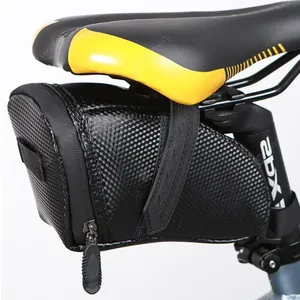Istaride 2L Waterproof PVC Hard Shell Handlebar <b>Bicycle</b> Bag with Interior Slot Pocket Black for Universal Bikes - Product Image 1