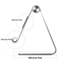 Support de téléphone pour tablette simple Support de support de tablette pour téléphone en métal en aluminium portable en stock