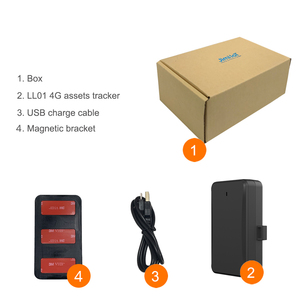 Jimimax LL01 Thiết bị theo dõi GPS từ tính 4G định vị tài sản 10000mAh Pin bluetooth theo dõi xe không dây chống trộm an ninh - Product Image 5