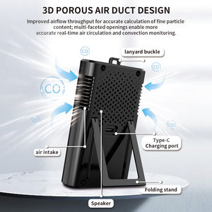 Nouveau détecteur de gaz CO, équipement de test de la qualité de l'<span class=keywords><strong>air</strong></span>, système d'alarme de gaz trois-en-un pour la maison/l'extérieur, détecteur de formaldéhyde - Product Image 4