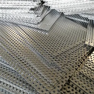Migliore vendita architettura decorativa in alluminio forato battistrada in rete metallica piatto piatto per griglia di altoparlanti