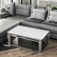 Table Basse Électrique en Graphène NUHU 1,8 m, Contrôle Intelligent par Application, Hauteur Réglable, Protection Contre la Surchauffe pour Salon