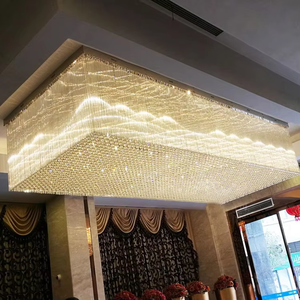 Large High-End Luxury Crystal <strong>LED</strong> <strong>Dimmable</strong> <strong>Ceiling</strong> <strong>Light</strong> 5-Year Warranty for Hotel Lobby Banquet Hall Commercial Chandelier - Product Image 4