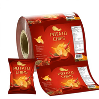 Film en rouleau laminé BOPP VMCPP imprimé sur mesure, qualité alimentaire, pour emballage automatique de snacks, bonbons et chips - Fournisseur d'usine