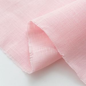 Tela de Lino Puro de Color Sólido, Varios Colores en Stock, para Ropa de Mujer, Cojines, Manteles, Decoración del Hogar Japonesa y Coreana, Venta al Por Mayor - Product Image 5