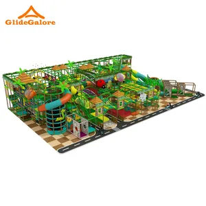GlideGalore Forest Park World Theme Indoor Playground Commercial Customization For Children