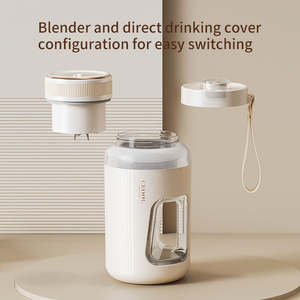 Mixeur Électrique Portable USB Multifonctionnel pour la Maison, Mini Mixeur à Fruits, Bouteilles de Smoothies, Noir, Utilisation en VR - Product Image 6