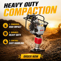 BISON (CHINE) Compacteur à piston 10kN 7HP pour le compactage des fossés et des sols